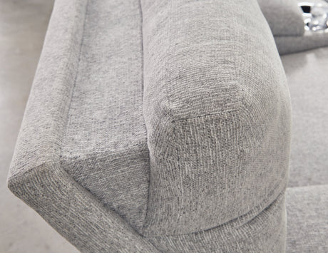 Acklen Place Pewter 3-Piece Right Arm Facing Chaise Power Reclining Sectional by Ashley at Eve Furniture