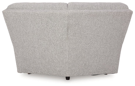 Acklen Place Pewter 5-Piece Dual Power Reclining Modular Sectional by Ashley at Eve Furniture
