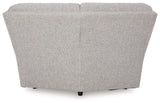 Acklen Place Pewter 5-Piece Dual Power Reclining Modular Sectional by Ashley at Eve Furniture