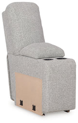 Acklen Place Pewter 7-Piece Power Reclining Sectional by Ashley at Eve Furniture