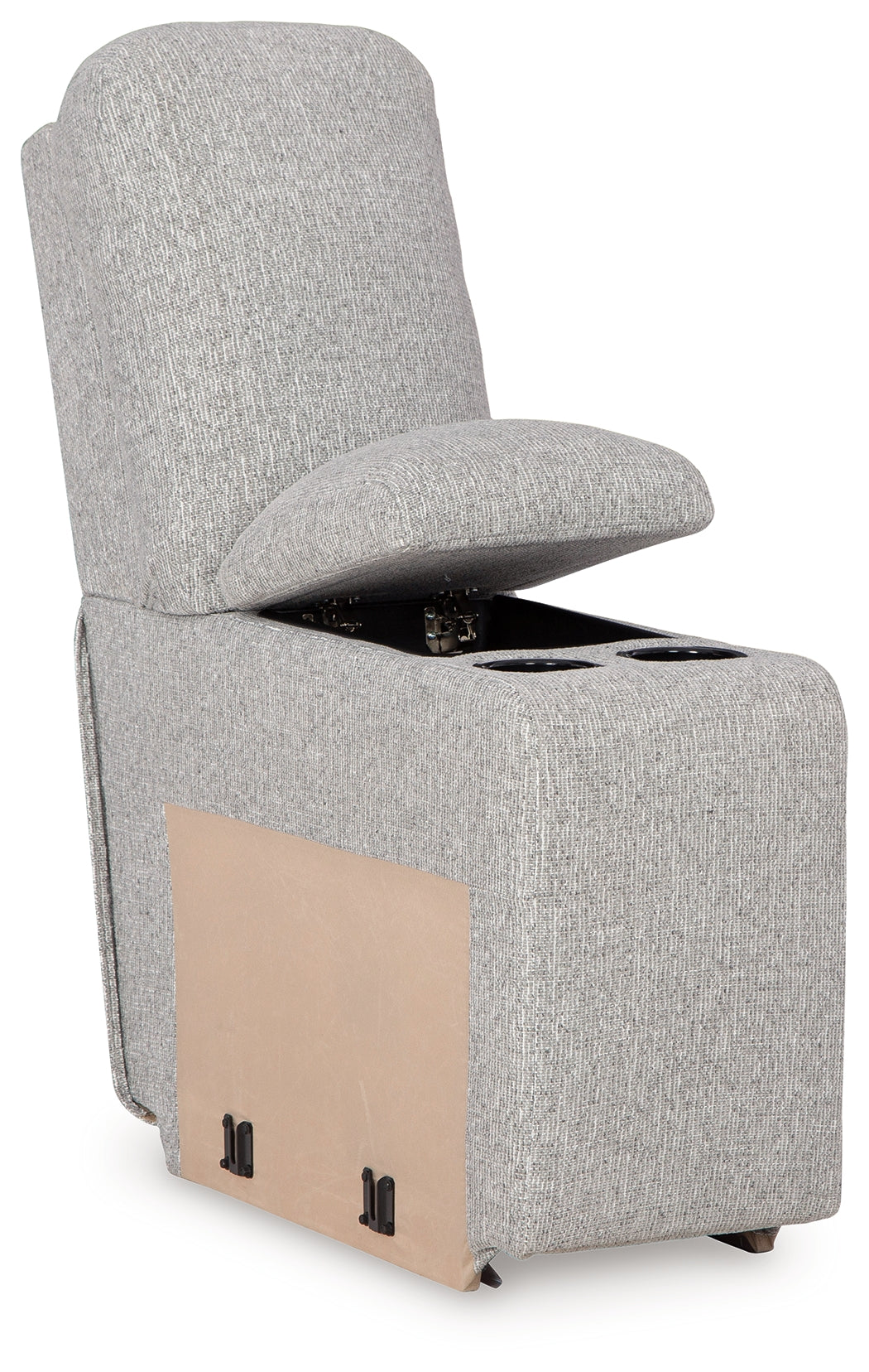 Acklen Place Pewter 7-Piece Power Reclining Sectional by Ashley at Eve Furniture