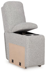 Acklen Place Pewter 7-Piece Power Reclining Sectional by Ashley at Eve Furniture