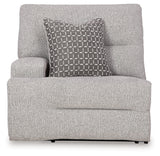 Acklen Place Pewter 7-Piece Power Reclining Sectional by Ashley at Eve Furniture