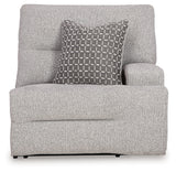 Acklen Place Pewter 7-Piece Power Reclining Sectional by Ashley at Eve Furniture