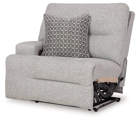 Acklen Place Pewter 7-Piece Power Reclining Sectional by Ashley at Eve Furniture