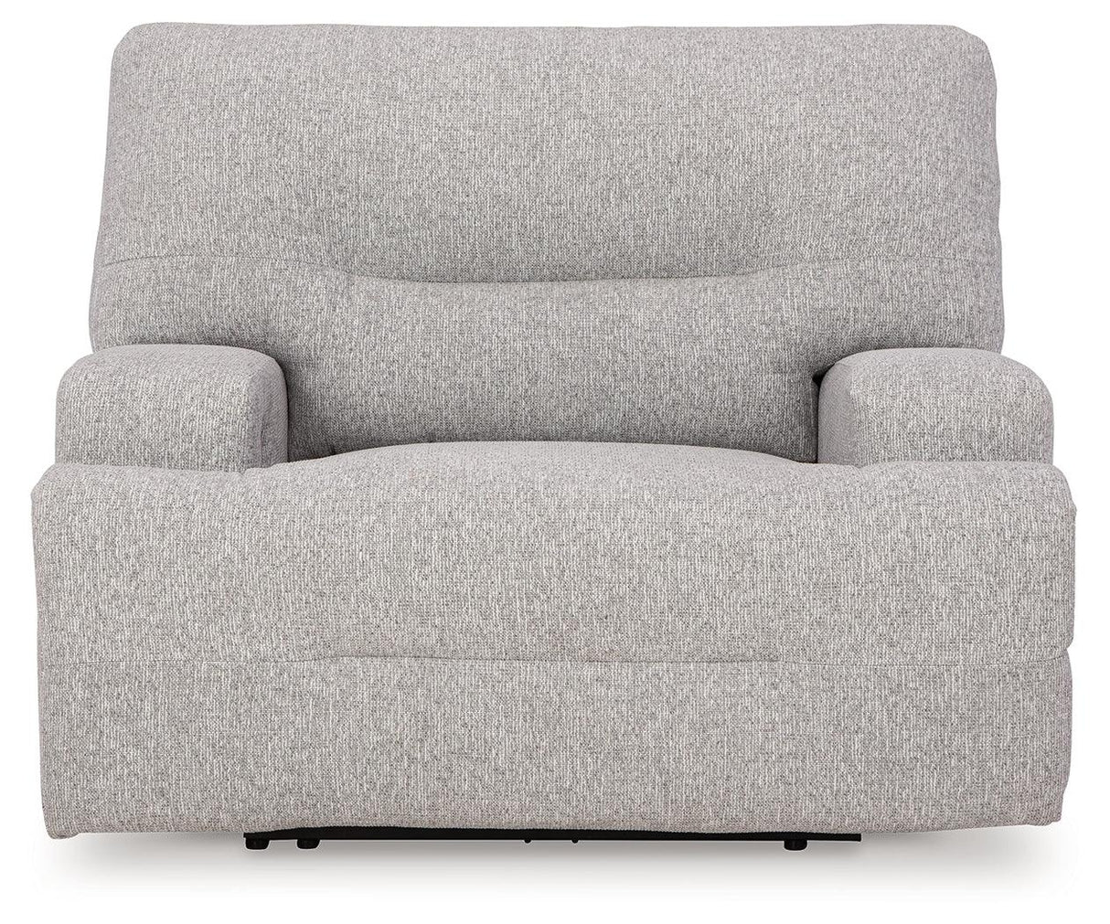 Acklen Place Pewter Oversized Power Recliner by Ashley at Eve Furniture