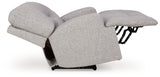 Acklen Place Pewter Oversized Power Recliner by Ashley at Eve Furniture