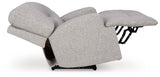 Acklen Place Pewter Oversized Power Recliner by Ashley at Eve Furniture