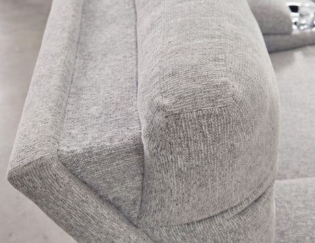 Acklen Place Pewter Oversized Power Recliner by Ashley at Eve Furniture