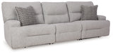 Acklen Place Pewter Power Reclining Living Room Set by Ashley at Eve Furniture