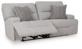 Acklen Place Pewter Power Reclining Living Room Set by Ashley at Eve Furniture