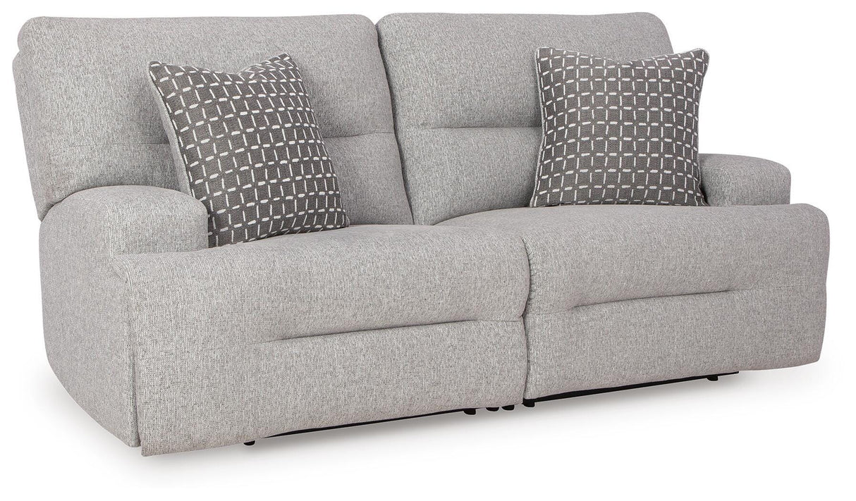 Acklen Place Pewter Power Reclining Living Room Set by Ashley at Eve Furniture