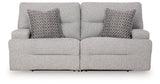Acklen Place Pewter Power Reclining Living Room Set by Ashley at Eve Furniture