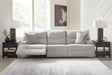 Acklen Place Pewter Power Reclining Living Room Set by Ashley at Eve Furniture
