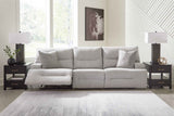 Acklen Place Pewter Power Reclining Living Room Set by Ashley at Eve Furniture