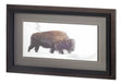 Across The Snowfield by Wink Gaines a Hand Embellished Textured Framed Art Photo Matted under Glass by Mercana at Eve Furniture