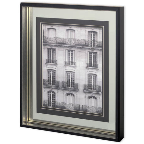 Across the Street I by Laura Marshall a Framed Art Print Matted under Glass by Mercana at Eve Furniture