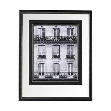 Across the Street II by Laura Marshall a Framed Art Print Matted under Glass by Mercana at Eve Furniture