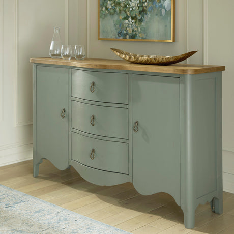 Actonville Antique Green Accent Cabinet by Ashley at Eve Furniture