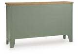 Actonville Antique Green Accent Cabinet by Ashley at Eve Furniture
