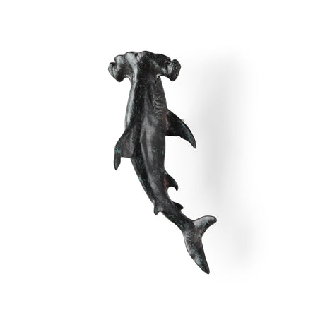 Acus 18H Small Hammerhead Shark Resin Wall Decor by Mercana at Eve Furniture