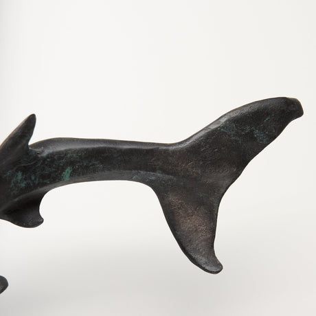 Acus 24H Large Hammer Head Shark Wall Decor by Mercana at Eve Furniture
