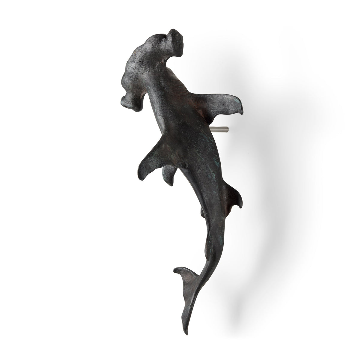 Acus Large Hammer Head Shark Wall Decor by Mercana at Eve Furniture