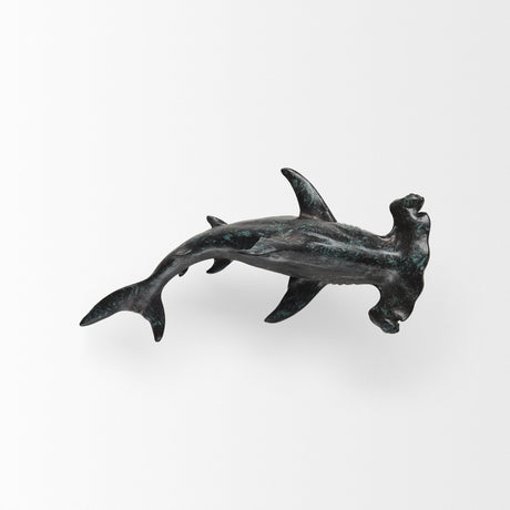 Acus Small Hammerhead Shark Resin Wall Decor by Mercana at Eve Furniture