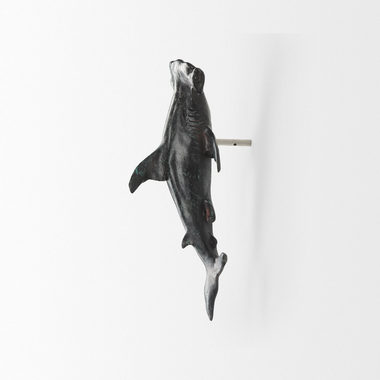 Acus Small Hammerhead Shark Resin Wall Decor by Mercana at Eve Furniture