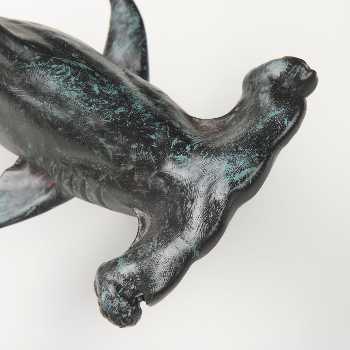 Acus Small Hammerhead Shark Resin Wall Decor by Mercana at Eve Furniture