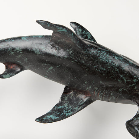 Acus Small Hammerhead Shark Resin Wall Decor by Mercana at Eve Furniture