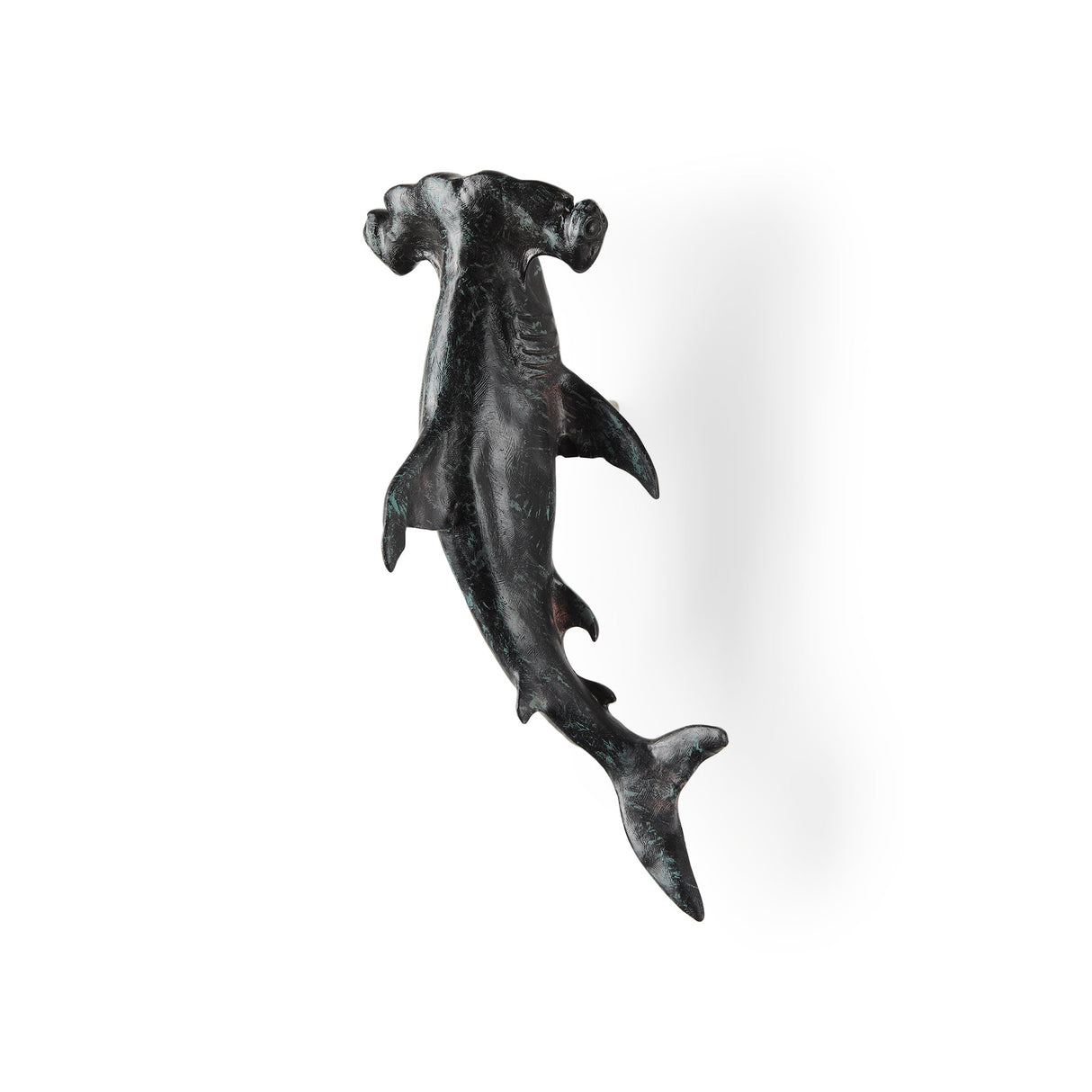Acus Small Hammerhead Shark Resin Wall Decor by Mercana at Eve Furniture