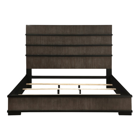 Acworth Brownish Gray Eastern King Bed by Homelegance at Eve Furniture