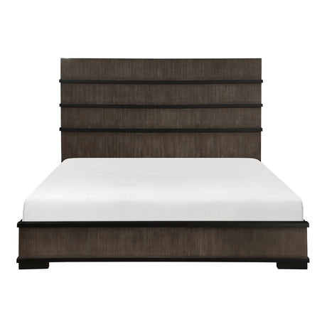 Acworth Brownish Gray Eastern King Bed by Homelegance at Eve Furniture