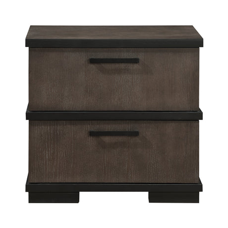 Acworth Brownish Gray Panel Bedroom Set by Homelegance at Eve Furniture