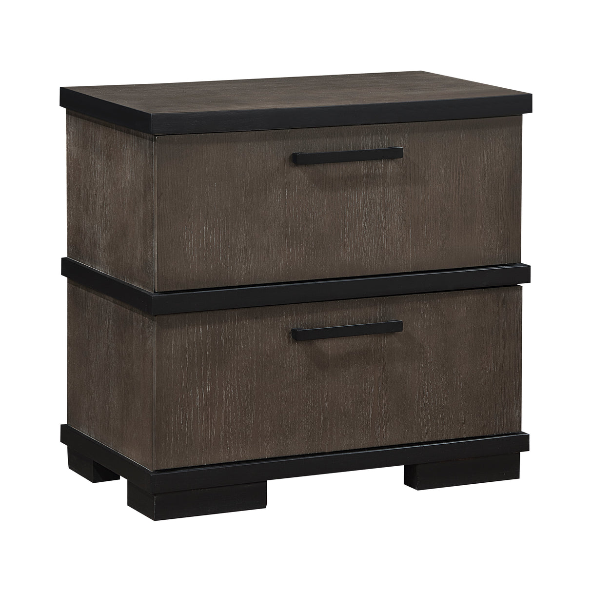 Acworth Brownish Gray Panel Bedroom Set