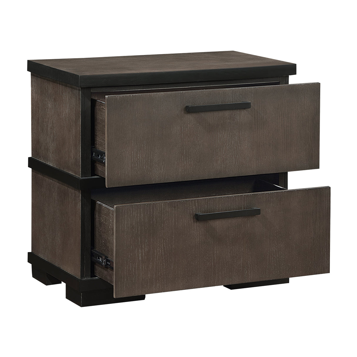 Acworth Brownish Gray Panel Bedroom Set