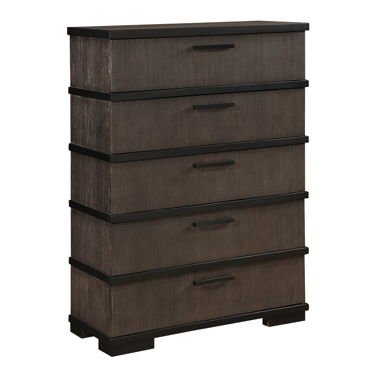 Acworth Brownish Gray Panel Bedroom Set