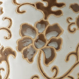 Adalham Cream/Brown Jar by Ashley at Eve Furniture