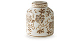 Adalham Cream/Brown Jar by Ashley at Eve Furniture