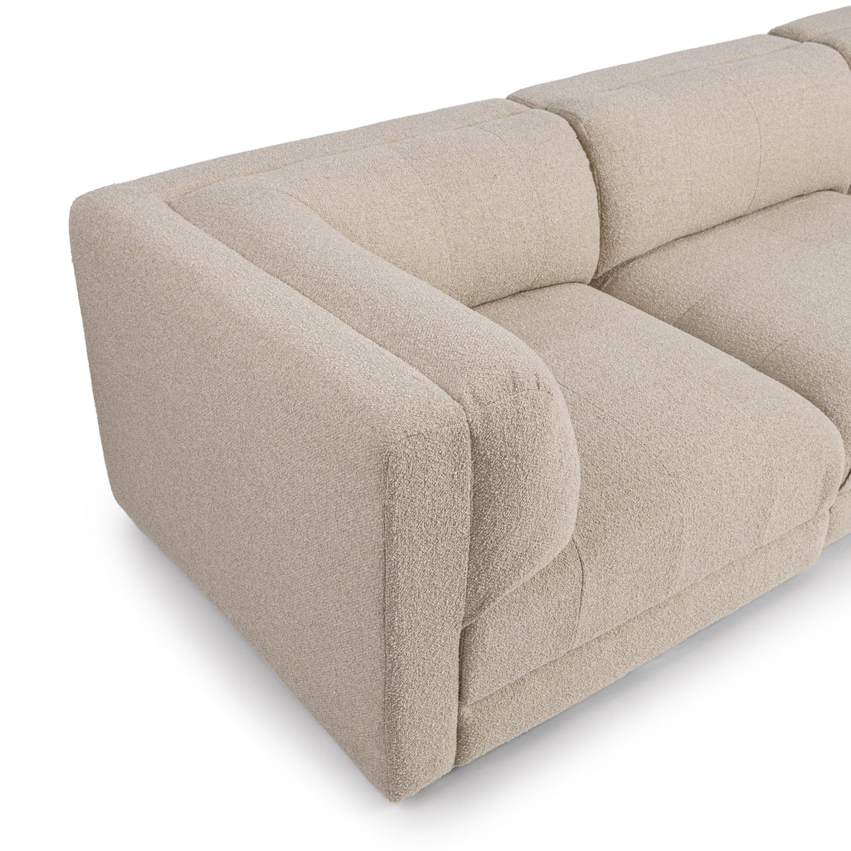Adalynne 3 Piece Sectional - Buttermilk by Classic Home at Eve Furniture