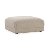 Adalynne Buttermilk Ottoman by Classic Home at Eve Furniture