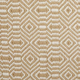 Adamont Tan/Ivory Pouf by Ashley at Eve Furniture