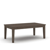 Adams Lane Dark Brown/Beige Outdoor Coffee Table by Ashley at Eve Furniture