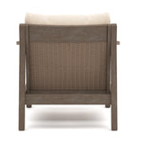 Adams Lane Dark Brown/Beige Outdoor Lounge Chair, Set of 2 by Ashley at Eve Furniture