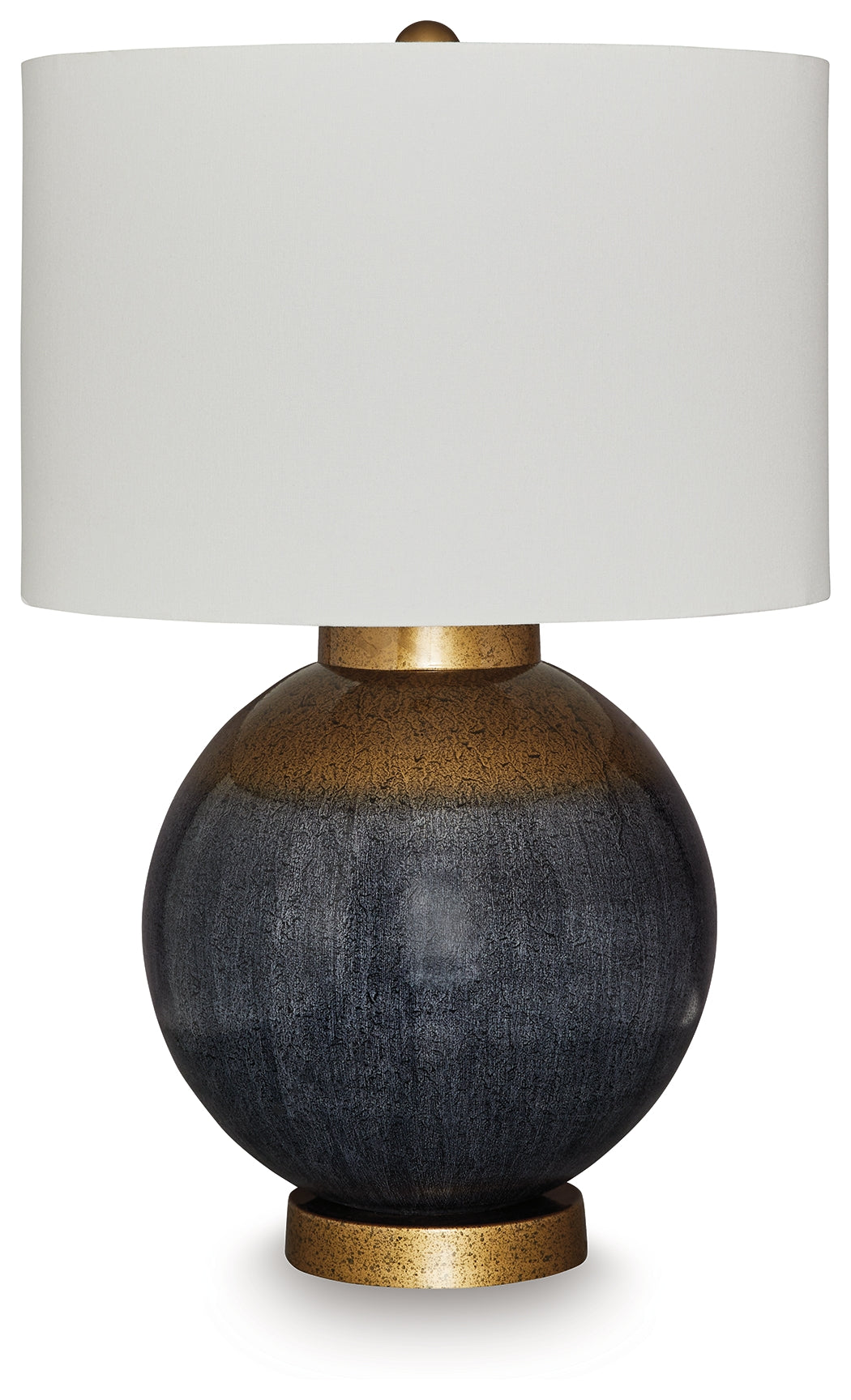 Adara Blue/Gold Finish Table Lamp