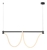 Adder Black Ceiling Lamp by Zuomod at Eve Furniture