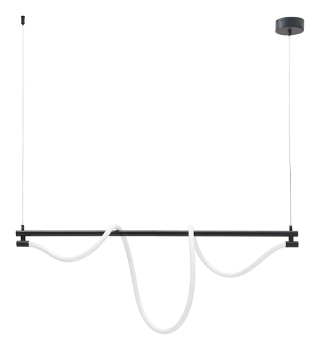 Adder Black Ceiling Lamp by Zuomod at Eve Furniture