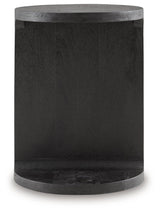 Adderley Black Accent Table by Ashley at Eve Furniture