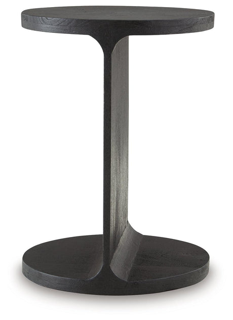 Adderley Black Accent Table by Ashley at Eve Furniture